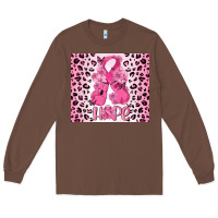 Chestnut breast cancer with boxing gloves Long Sleeve Tee - MaliasSmallBusiness