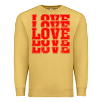 Antique Gold Love Premium Sweatshirt - Bettercallsaul