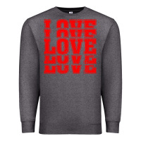 Charcoal Heather Love Premium Sweatshirt - Bettercallsaul