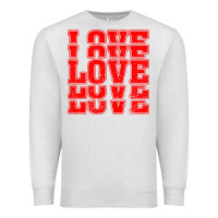 Oatmeal Heather Love Premium Sweatshirt - Bettercallsaul
