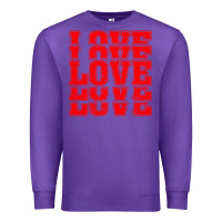 Purple Love Premium Sweatshirt - Bettercallsaul