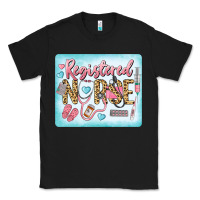 Black Western Registered Nurse Classic Tee - LillyAllenDesigns