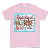 Bubblegum Pink Western Registered Nurse Classic Tee - LillyAllenDesigns
