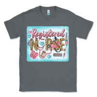 Charcoal Heather Western Registered Nurse Classic Tee - LillyAllenDesigns