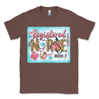 Chestnut Western Registered Nurse Classic Tee - LillyAllenDesigns