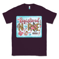 Plum Western Registered Nurse Classic Tee - LillyAllenDesigns