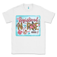 White Western Registered Nurse Classic Tee - LillyAllenDesigns