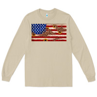 Mushroom American flag leopard sunflower Long Sleeve Tee - JahusDesignShop