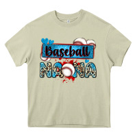Mossy baseball nana with leopard Heavy Core Tee - Zillion Design Studio