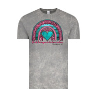 Cloud Rock valentine's day rainbow let all that you do be done in love 1 corinthi Vintage Tee - AdoDesignShop