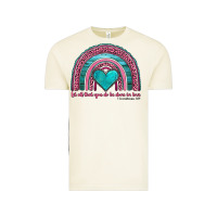 Vintage Arctic valentine's day rainbow let all that you do be done in love 1 corinthi Vintage Tee - AdoDesignShop