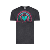 Vintage Black valentine's day rainbow let all that you do be done in love 1 corinthi Vintage Tee - AdoDesignShop