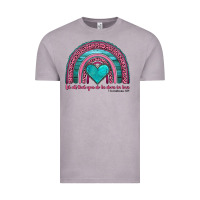 Vintage Zinc valentine's day rainbow let all that you do be done in love 1 corinthi Vintage Tee - AdoDesignShop