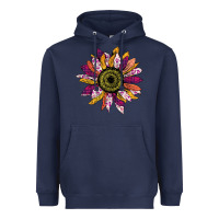 Navy sunflower png Heavyweight Hoodie - Bettercallsaul