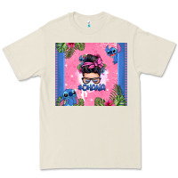 Bone ohana stitch messy bun Premium Tee - Zillion Design Studio