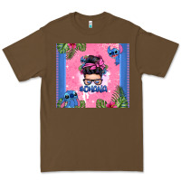 Cacao ohana stitch messy bun Premium Tee - Zillion Design Studio