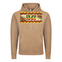 Juneteenth 1865 Leopard Licence Plate Template Vintage Hoodie | Teevron