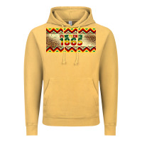 Vintage Mustard juneteenth 1865 leopard licence plate template Vintage Hoodie - Artiststas