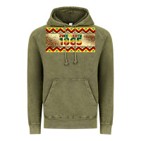 Vintage Olive juneteenth 1865 leopard licence plate template Vintage Hoodie - Artiststas