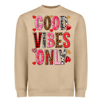 Mushroom good vibes only Heavyweight Sweatshirt - NancyCooperArtShop