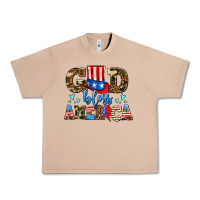 Burro god bless america Urban Heavy Tee - AdoDesignShop