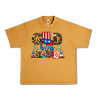 Peanut Butter god bless america Urban Heavy Tee - AdoDesignShop