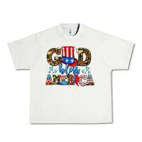 Pistachio god bless america Urban Heavy Tee - AdoDesignShop