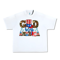 White god bless america Urban Heavy Tee - AdoDesignShop