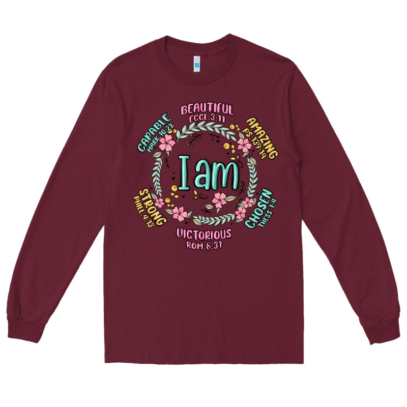 I Am Inspiration Long Sleeve Tee by MaliasSmallBusiness | Teevron