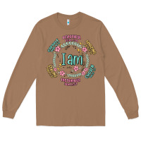 Toasted Coconut i am inspiration Long Sleeve Tee - MaliasSmallBusiness