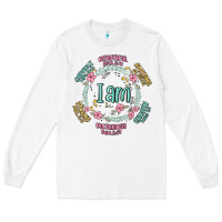 White i am inspiration Long Sleeve Tee - MaliasSmallBusiness