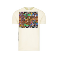 Vintage Arctic easter bunny egg cowhide leopard Vintage Tee - Artiststas