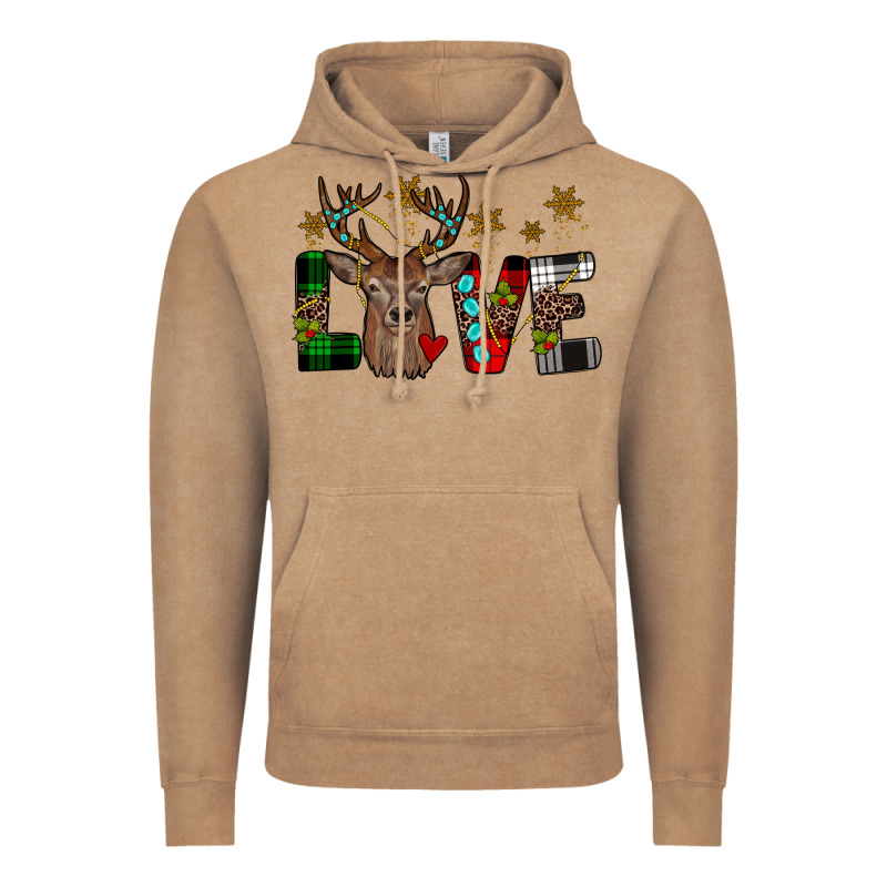 Love Christmas Vintage Hoodie by JahusDesignShop | Teevron