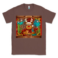 Chestnut western christmas reindeer Classic Tee - Jasminsmagicworld