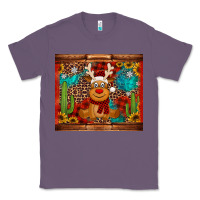 Lavender western christmas reindeer Classic Tee - Jasminsmagicworld