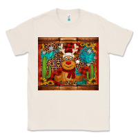 Natural western christmas reindeer Classic Tee - Jasminsmagicworld
