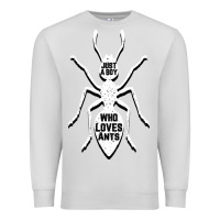 Dove Grey Just A Boy Who Loves Ants Premium Sweatshirt - Bettercallsaul