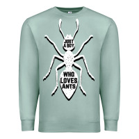 Seafoam Just A Boy Who Loves Ants Premium Sweatshirt - Bettercallsaul