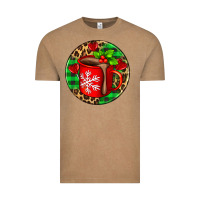 Vintage Coffee christmas hot chocolate and candies Vintage Tee - AdoDesignShop