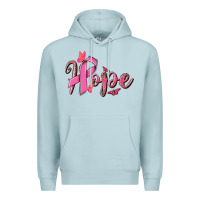 Blue Mist hope breast cancer Premium Hoodie - NancyCooperArtShop