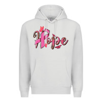 Dove Grey hope breast cancer Premium Hoodie - NancyCooperArtShop