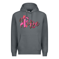 Rock hope breast cancer Premium Hoodie - NancyCooperArtShop