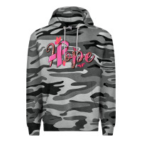 Slate Camo hope breast cancer Premium Hoodie - NancyCooperArtShop
