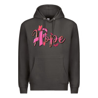 Smoke hope breast cancer Premium Hoodie - NancyCooperArtShop
