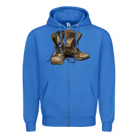 True Royal soldier veteran boots Zipper Hoodie - MaliasSmallBusiness