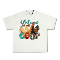 Pistachio welcome to our coop Urban Heavy Tee - Artiststas
