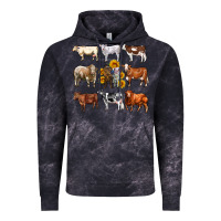 Cloud Black western cowsand sunflowers Vintage Hoodie - AdoDesignShop