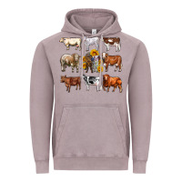 Vintage Zinc western cowsand sunflowers Vintage Hoodie - AdoDesignShop