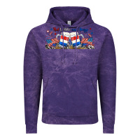 Cloud Purple red white and boozy libbey glass Vintage Hoodie - RanaPortraitStore