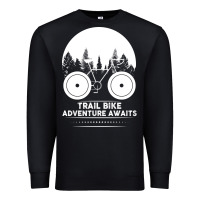 Black Trail Bike Adventure Awaits Premium Sweatshirt - Bettercallsaul